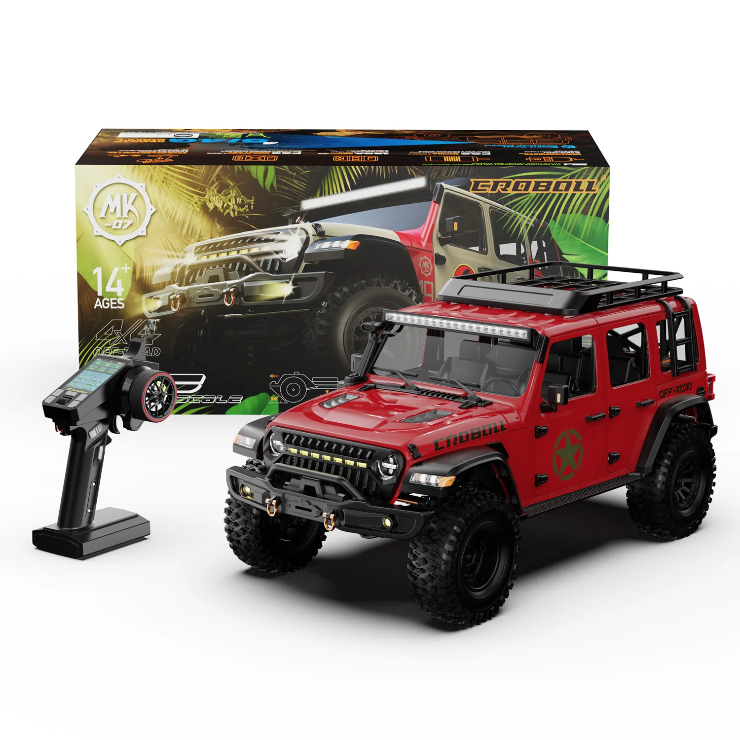 PANDA HOBBY Tetra24 K1 V2, 1/24 RC Rock Crawler RC Truck