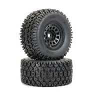 MTD1026 Geoform All-Terrain Belted 1/8th Monster Truck Tires on Array 17mm Hex Wheels (2pcs, Pre-glued)