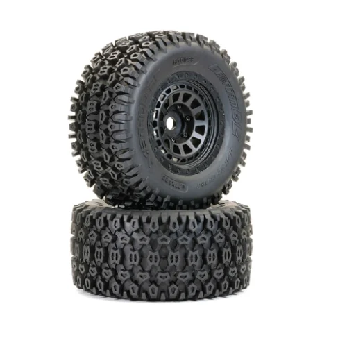 MTD1026 Geoform All-Terrain Belted 1/8th Monster Truck Tires on Array 17mm Hex Wheels (2pcs, Pre-glued)