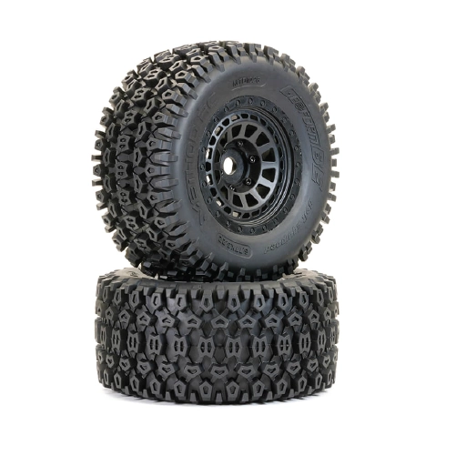 MTD1026 Geoform All-Terrain Belted 1/8th Monster Truck Tires on Array 17mm Hex Wheels (2pcs, Pre-glued)