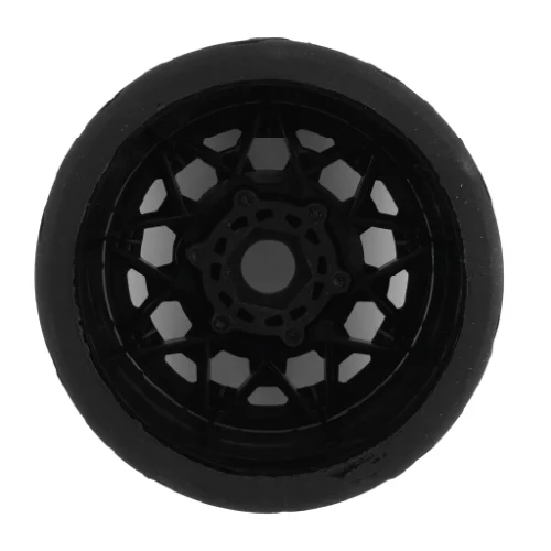 MTD1401 Velociter Belted 1/7TH  54/100mm On-Road Tire on Hive 17mm 2.9” Hex wheels, Rear (2pcs glued)