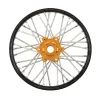 1/4 Pro-Spec Aluminum V2 Bead Front Wheel Black/Gold (1): Promoto-MX, #PRO283600T3