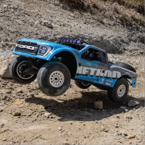 1/10 Baja Rey 2.0 Ford Raptor Method 3S 4X4 RTR Brushless, Blue, los03046