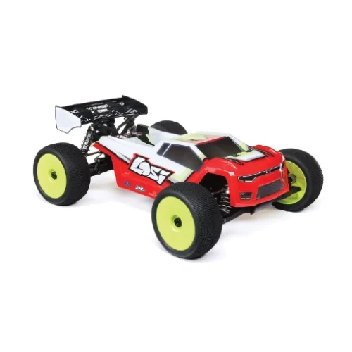 1/8 8IGHT-XTE 4S 4X4 RTR Brushless Race Truggy, Clear los04020