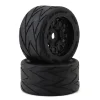 MTD1402 Velociter Belted 1/7TH  54/107mm On-Road Tire on Hive 17mm 2.9” Hex wheels, Rear (2pcs glued)