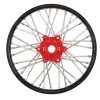 1/4 Pro-Spec Aluminum V2 Bead Front Wheel Black/Red (1): Promoto-MX ,PRO283600T2