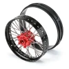 1/4 Pro-Spec Aluminum V2 Bead Front Wheel Black/Red (1): Promoto-MX ,PRO283600T2