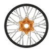 1/4 Pro-Spec Aluminum V2 Bead Rear Wheel Black/Gold (1): Promoto-MX, PRO283700T3